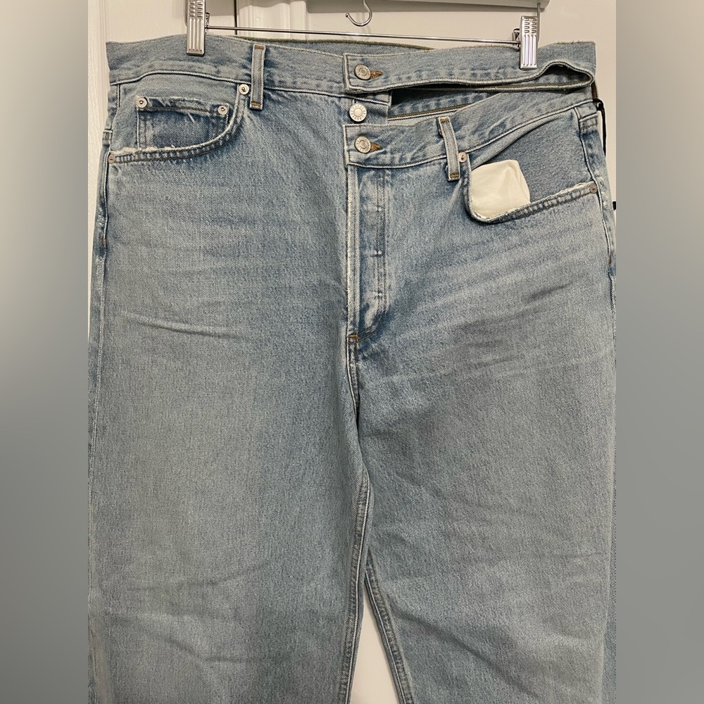 NWT Agolde Broken Waistband Jeans - Picture 4 of 8